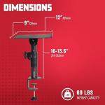 Gator Frameworks Clamp-On Studio Monitor Stand Set