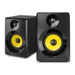 VONYX 4" Active Studio Monitor Speakers with Stands