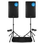 Vonyx VSA12 Active DJ Speaker System Pair
