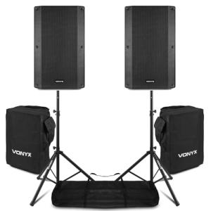 Vonyx VSA150S Bluetooth 15" DJ Speaker Set