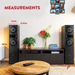Fenton SHF700B 400W Floor Standing Speakers Pair