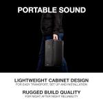 ALTO TX308 350W Active PA Speaker for DJs