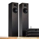 TIBO Harmony 8 Passive Floor Speakers 200W, Black