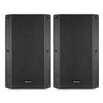 VONYX VSA120S 12" Active DJ Speakers with Stands
