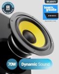 Majority Bluetooth HiFi Active Bookshelf Speakers