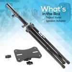 Pyle Adjustable Tripod Speaker Stand with Lock Pin