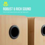 JAM Bluetooth Bookshelf Speakers with Rich Bass