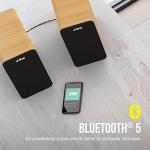 JAM Bluetooth Bookshelf Speakers with Rich Bass