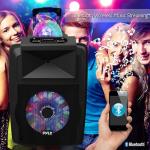 Pyle 30cm Bluetooth DJ Party Speaker with Lights