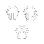 Audio-Technica ATH-M20X Monitor Headphones - Black