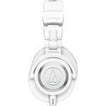 Audio-Technica Bluetooth DJ On-Ear Headphones, White, ATH-M50xWH