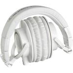 Audio-Technica Bluetooth DJ On-Ear Headphones, White, ATH-M50xWH