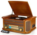 Denver 8-in-1 Retro Record Player HiFi System