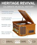 Denver 8-in-1 Retro Record Player HiFi System