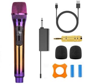 Rechargeable Wireless Handheld Microphone for Events
