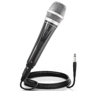 Dynamic Microphone with 3.5m XLR Cable for DJs