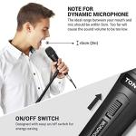TONOR Dynamic Karaoke Microphone with XLR Cable