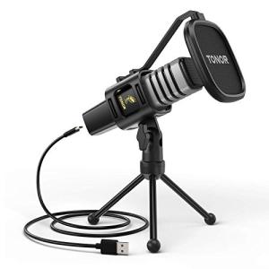 TONOR USB Cardioid Microphone for Streaming and Gaming