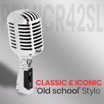 Pyle Retro Dynamic Vocal Microphone with XLR Cable