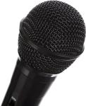 Rockjam Unidirectional Wired Karaoke Microphone - Black