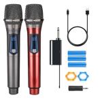 HUACAM Wireless Handheld Microphone with Receiver