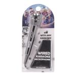 Rockjam Unidirectional Wired Karaoke Microphone - Black