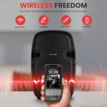 Pyle 1000W Portable Bluetooth PA System with Microphone