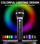 Dual Wireless Microphones with 40H Battery Life