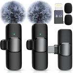 Wireless Lavalier Microphone Set for iPhone & Android