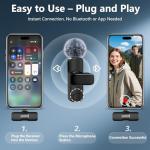 Wireless Lavalier Microphone Set for iPhone & Android
