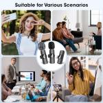 HMKCH Wireless Lavalier Microphone for Recording