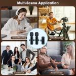 Mini Wireless Lavalier Mic for iPhone & Android