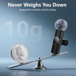 Wireless Lavalier Microphone Set for iPhone & Android