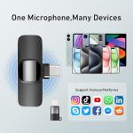 YRF Wireless Lavalier Mic for iPhone and Android