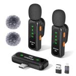 Wireless Lavalier Microphones for Clear Audio Video