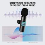 BYbrutek Wireless Lavalier Microphones for iPhone/iPad