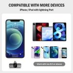 BYbrutek Wireless Lavalier Microphones for iPhone/iPad