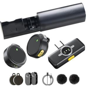 Wireless Lavalier Microphone Set for Video & Vlogging