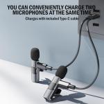 BYbrutek Wireless Lavalier Microphones for iPhone/iPad