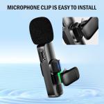 BYbrutek Wireless Lavalier Microphones for iPhone/iPad