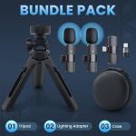 Wireless Lavalier Mics for iPhone, Android, and More