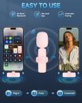 2 Pack Wireless Lavalier Mic for iPhone & iPad