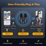 2-Pack Wireless Lavalier Mics with Noise Reduction