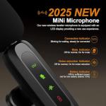 Wireless Lavalier Mic for iPhone and Android