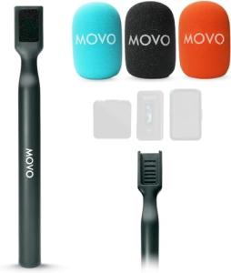 Movo WMX-HM Wireless Microphone Adapter for DJs