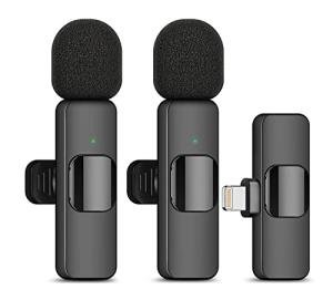 HUACAM Wireless Lavalier Microphone for iPhone