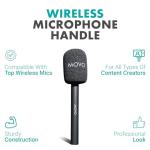 Movo WMX-HM Wireless Microphone Adapter for DJs