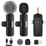 Wireless Lavalier Microphone for iPhone and Android
