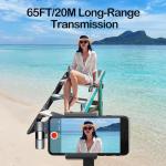 SOOOEC USB C Wireless Lavalier Microphone for Phones