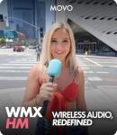 Movo WMX-HM Wireless Microphone Adapter for DJs